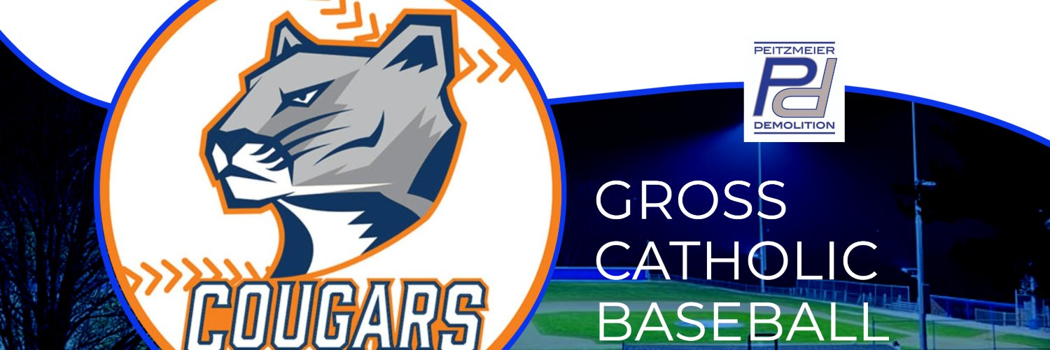 Gross Catholic Baseball banner