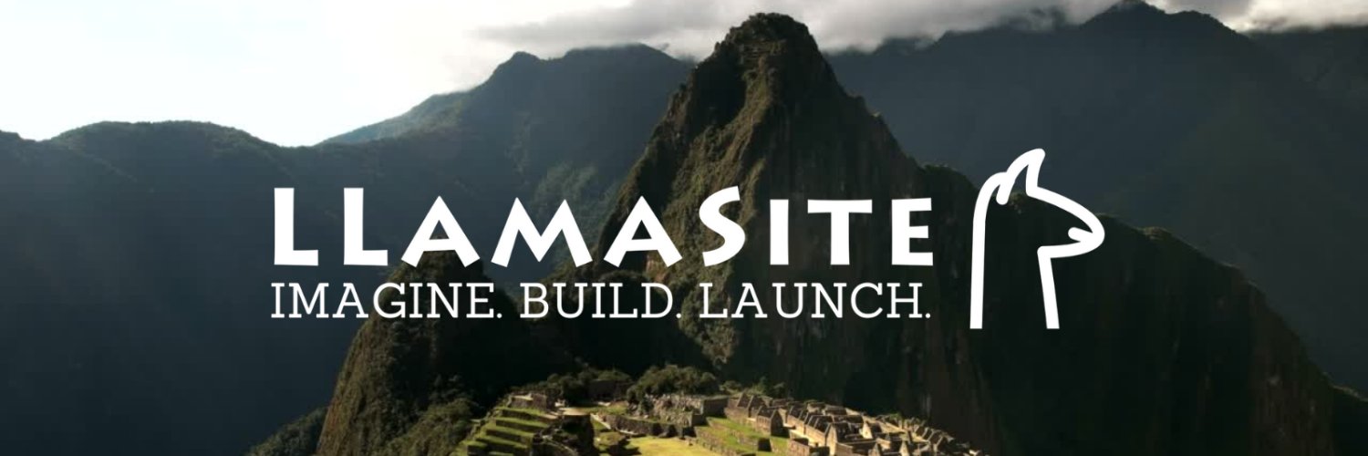 LlamaSite banner