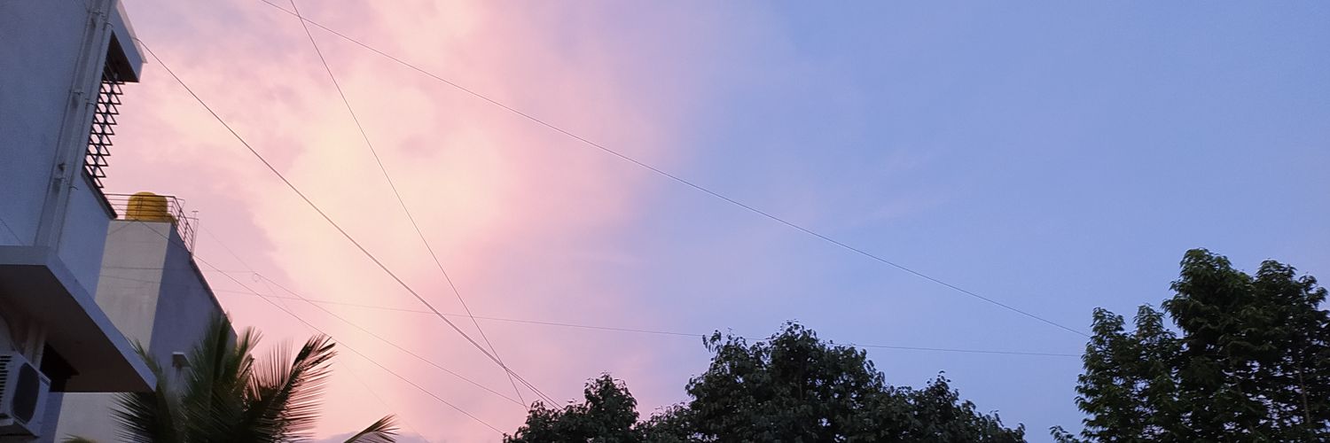 Aarthi's profile banner image