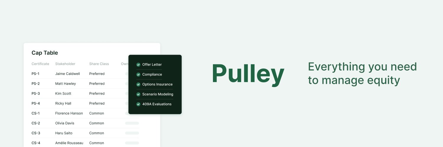 Pulley banner