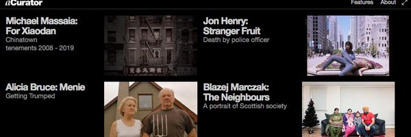 aCurator Profile Banner