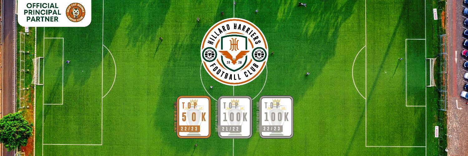 Hillard Harriers FC 🦅 banner