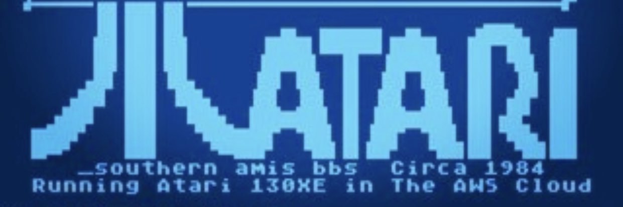 Atari BBS banner