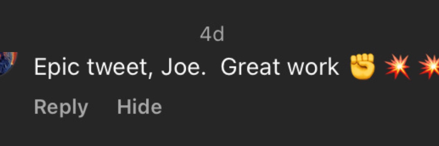 Joe Wrote's banner