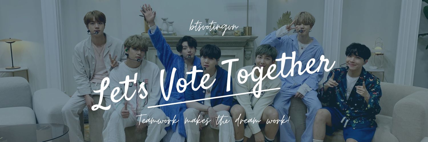 BTS Voting Fanpage 🍲 Profile Banner