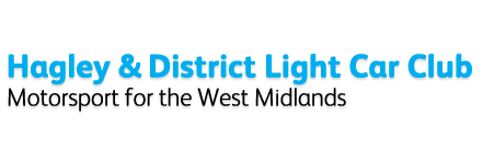 HDLCC Hagley & District Light Car Club banner