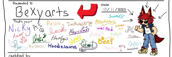 Bexyarts Profile Banner