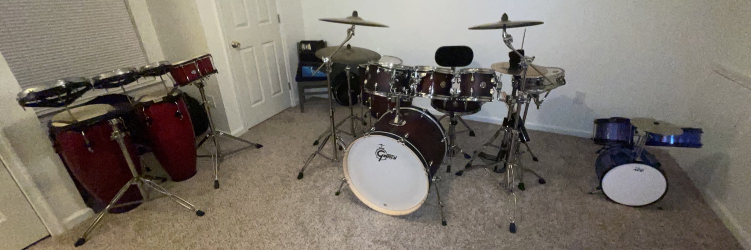 mwolfdrums's profile banner image