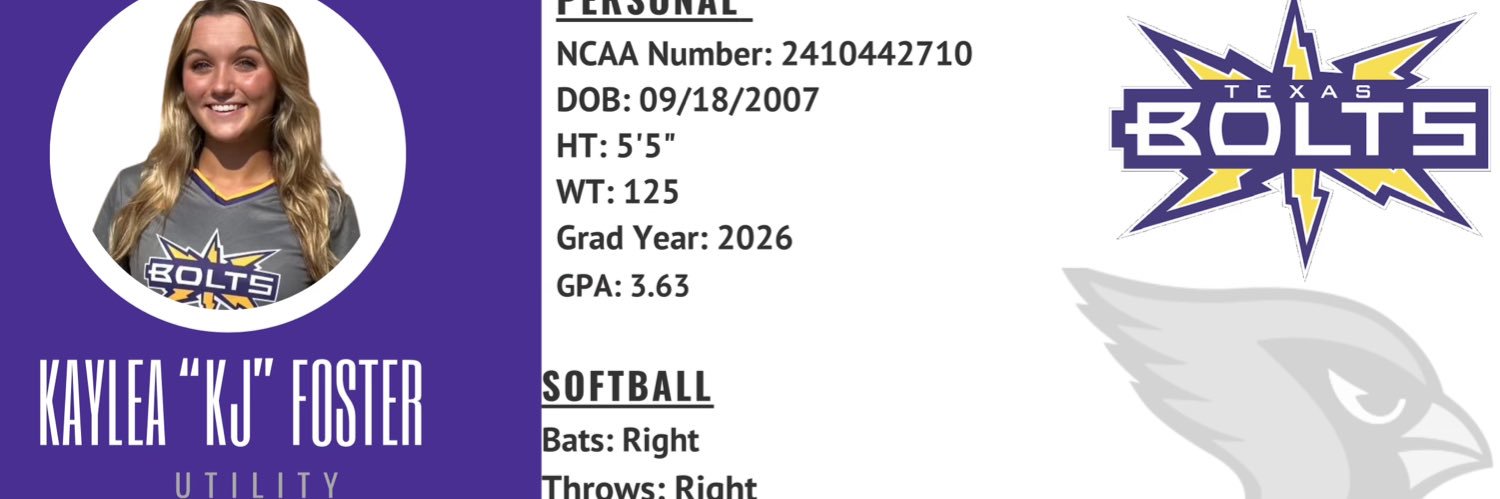 Kaylea Jo Foster 2026 banner