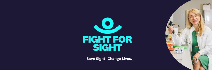 Fight for Sight's banner