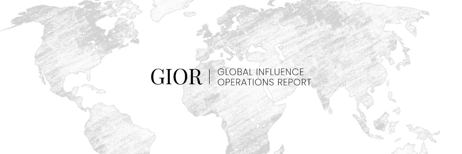 Global Influence Operations Report banner