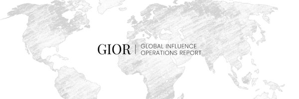 Global Influence Operations Report Profile Banner