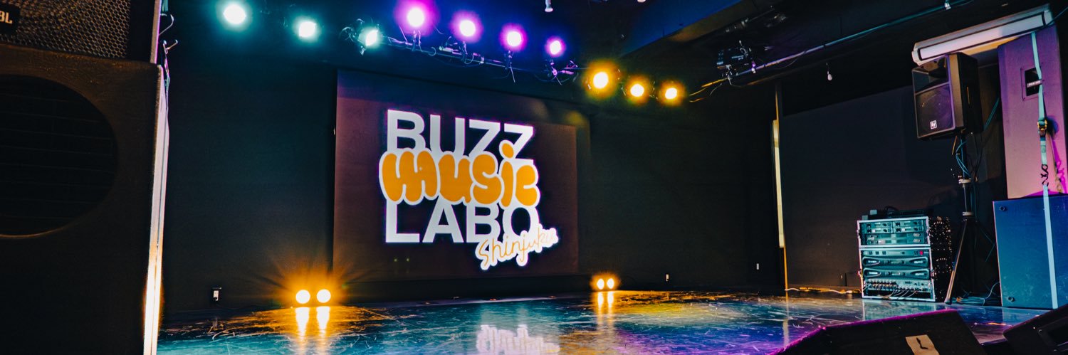 BUZZ music LABO Shinjuku banner