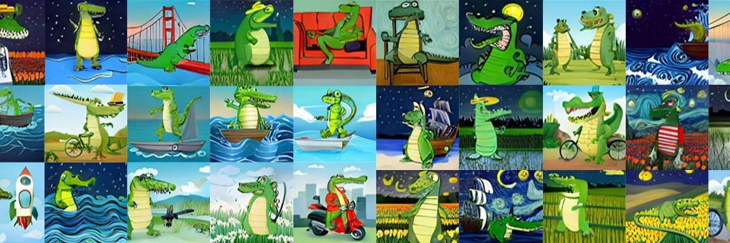 Wacky Croco Gator banner