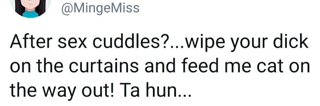 Miss Minge banner