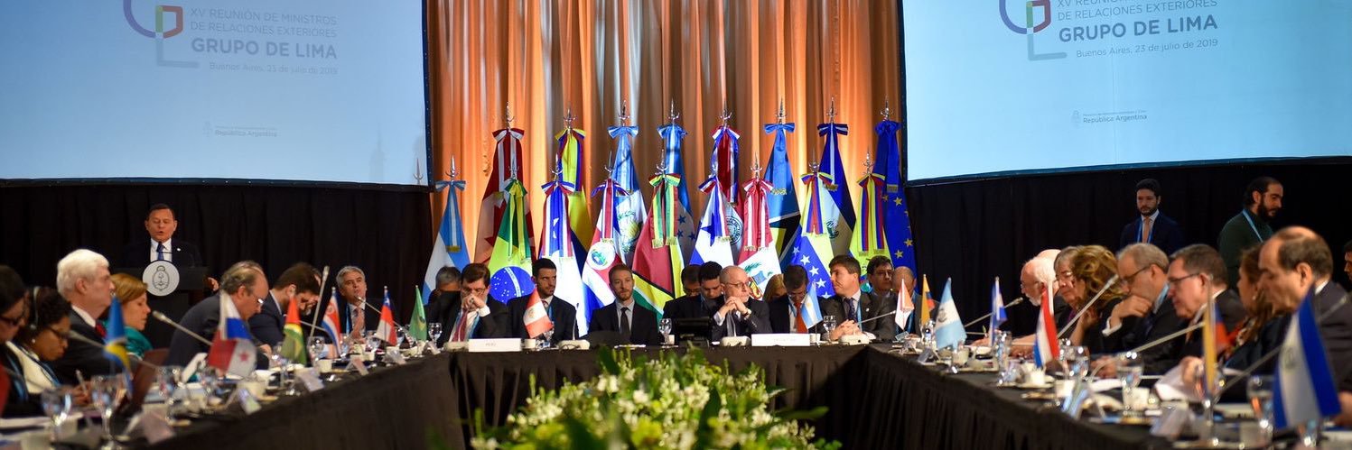 Grupo de Lima banner