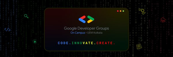 GDSC_UEMK Profile Banner