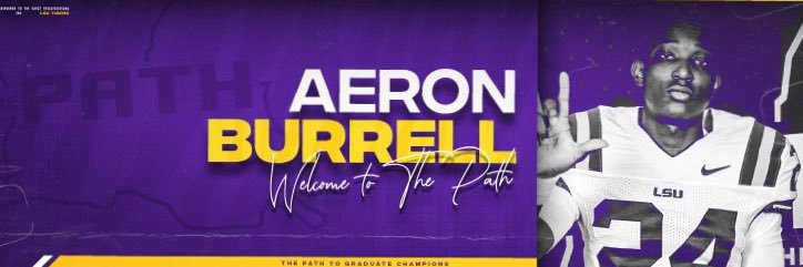 Aeron “Bigfoot” Burrell banner