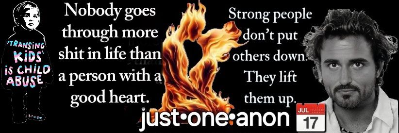 THOMAS: just•one•anon 📅AMPLIFY📢 LOVE📢 &KINDNESS banner