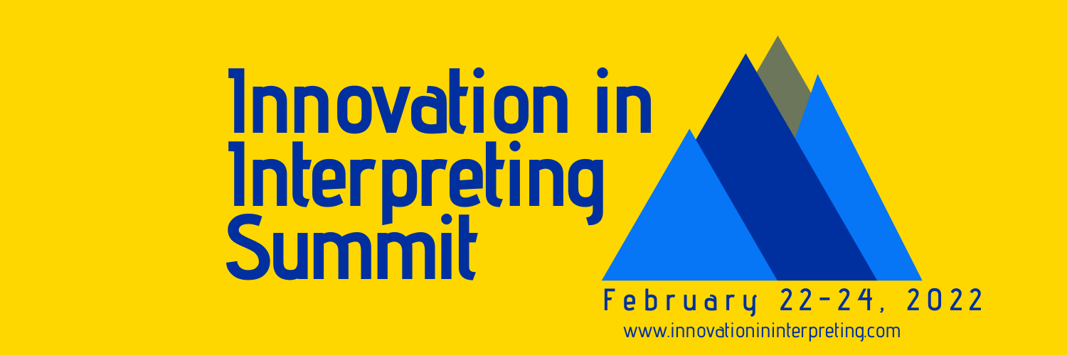 Innovation In Interpreting Summit banner