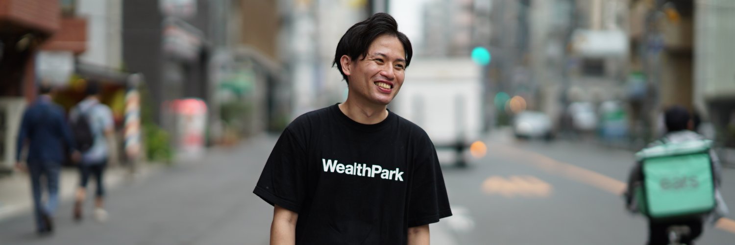Takahiro Fujii@WealthPark banner