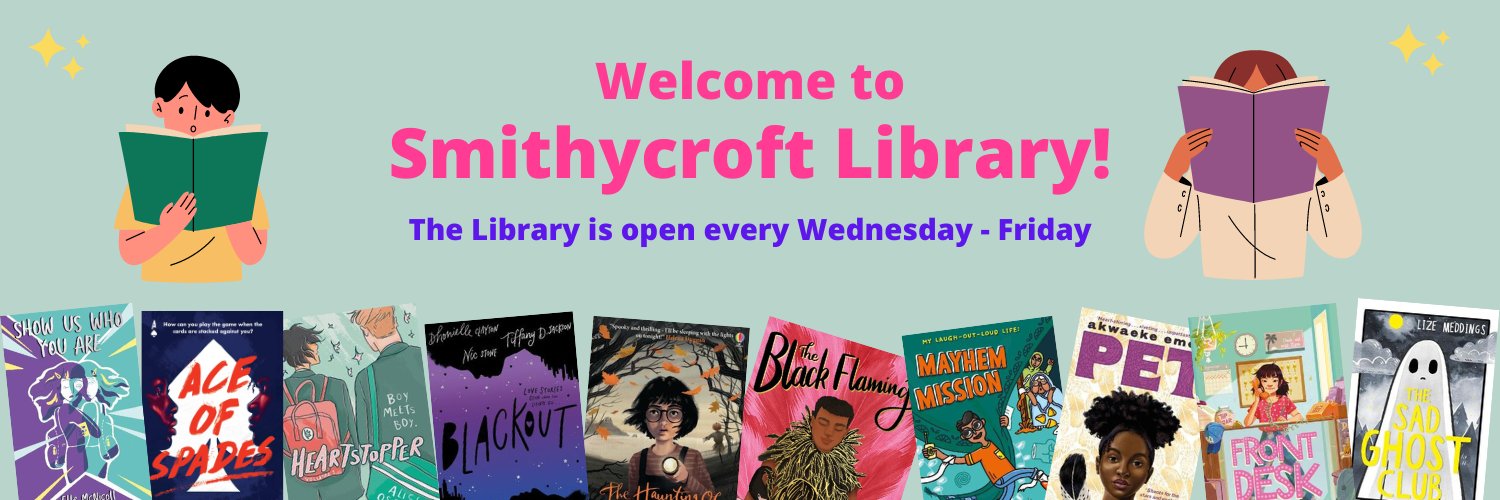 Smithycroft Library banner