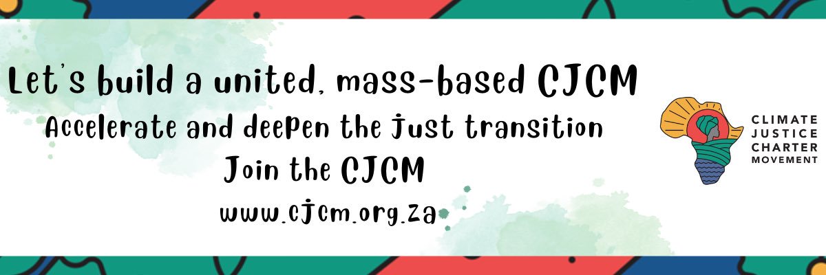 Climate Justice Charter banner
