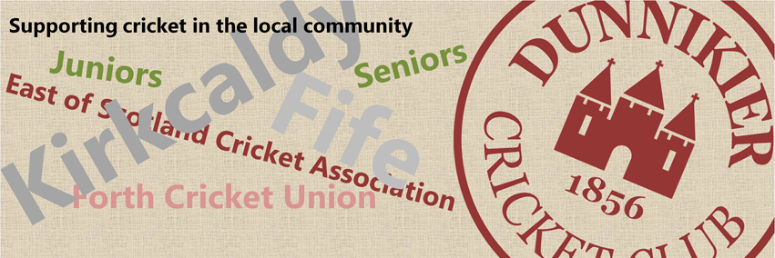 Dunnikier Cricket banner