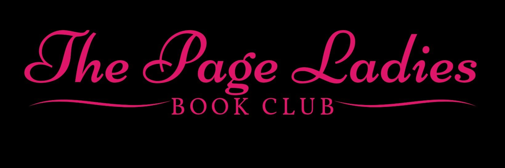The Page Ladies Book Club's banner