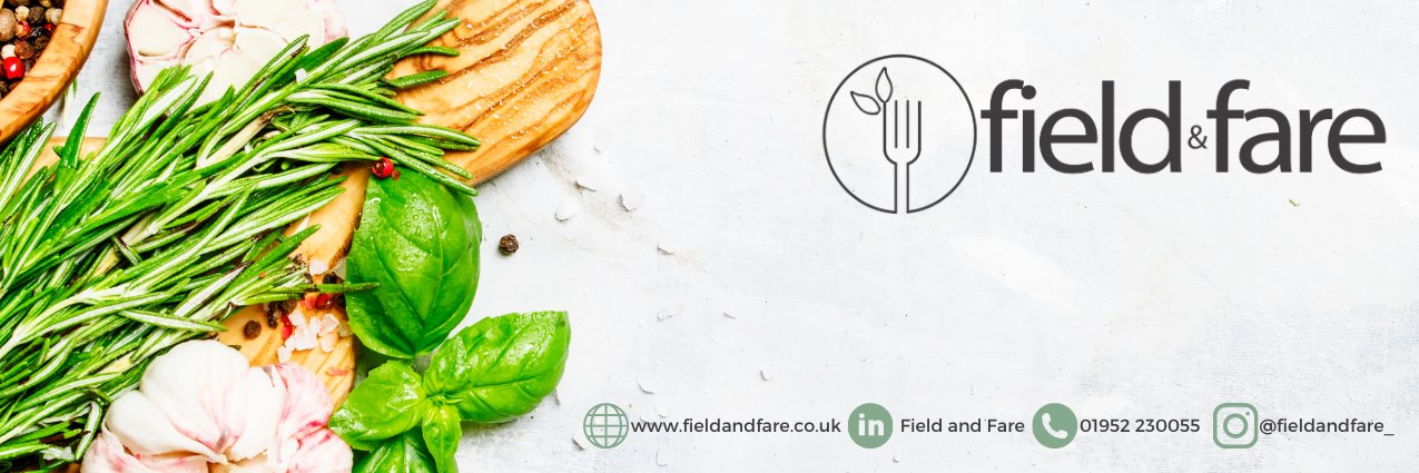 field & fare banner