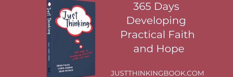 Just Thinking Book banner