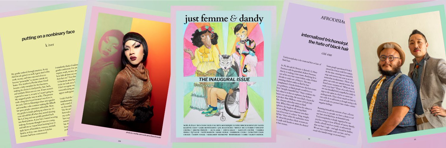 just femme & dandy mag Profile Banner