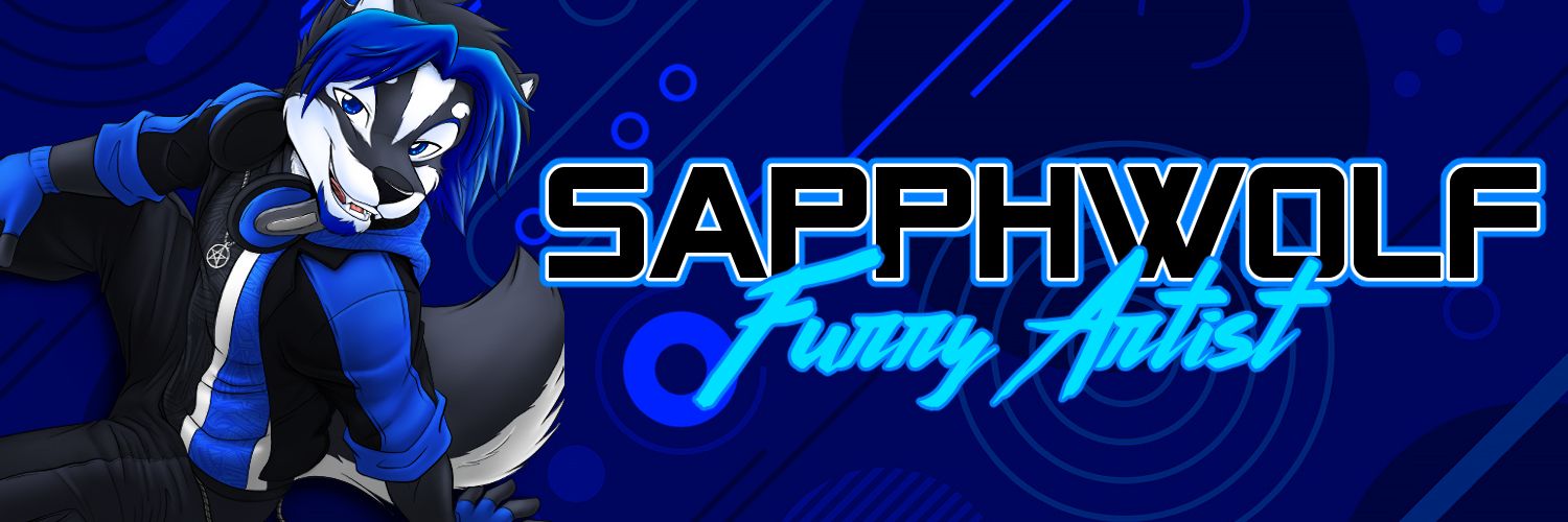 Sapph Wolf banner