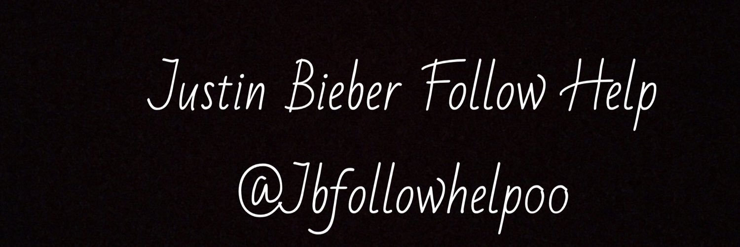 Justin Follow Help © banner