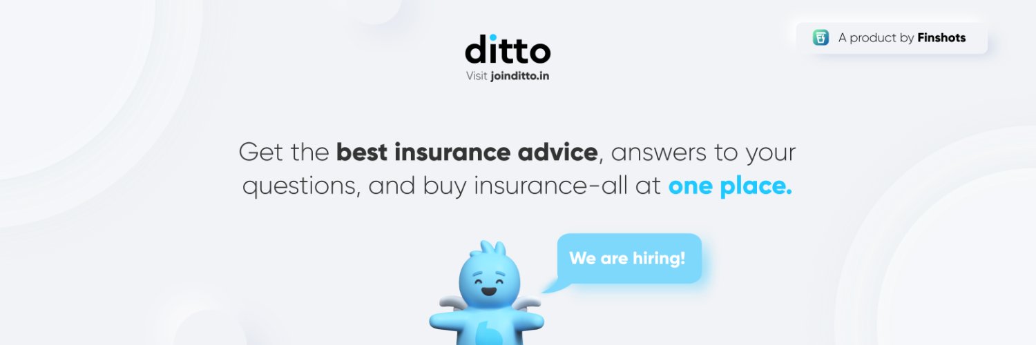 Ditto Insurance's banner