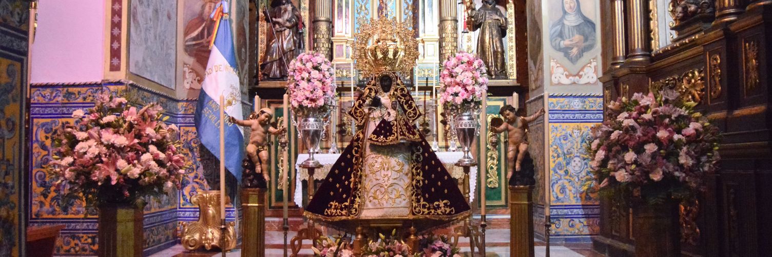 Hermandad de Guadalupe de Sevilla's banner