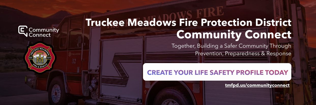 Truckee Meadows Fire & Rescue banner