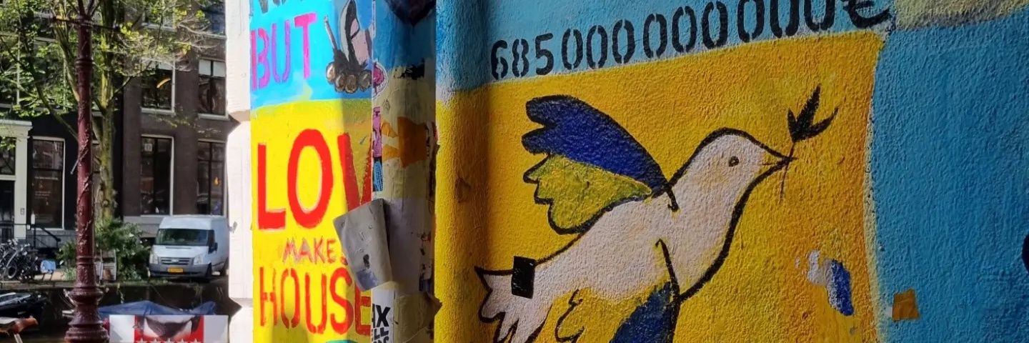 NAFO Admiral Amsterdam Oblast🫡🇺🇦🇪🇺🏳️‍🌈🏴‍☠️ banner