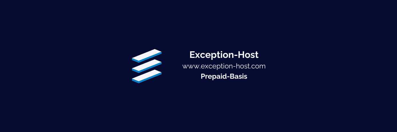 Exception-Host banner