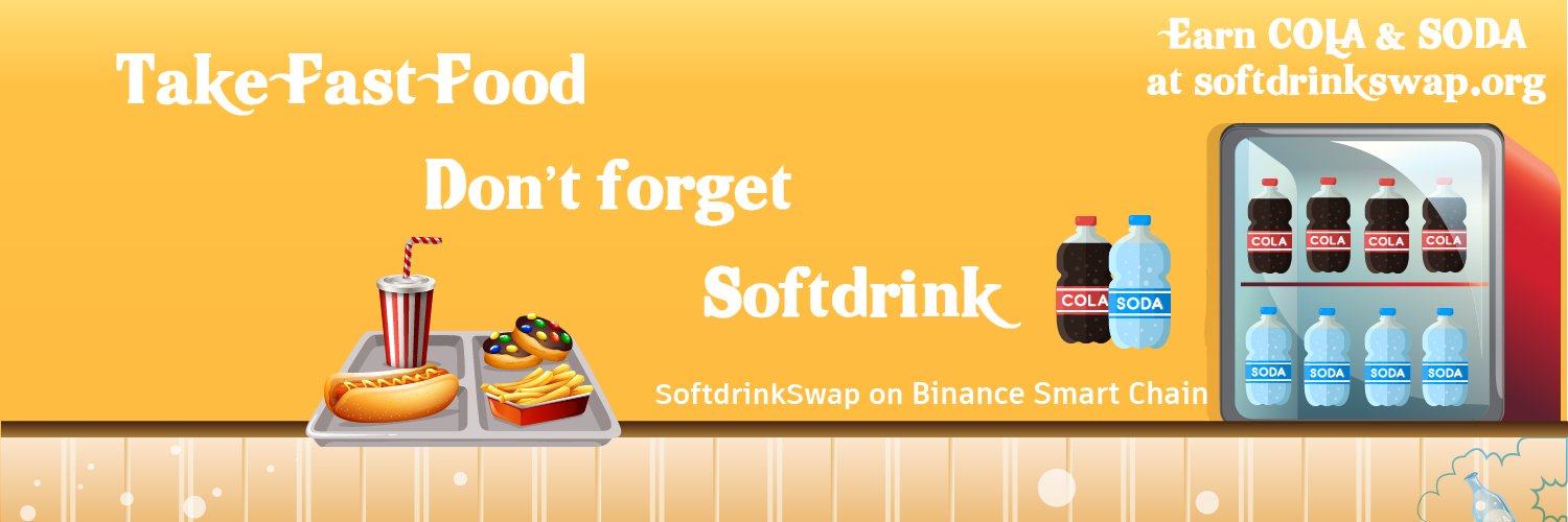 SoftdrinkSwap🥤#BSC banner