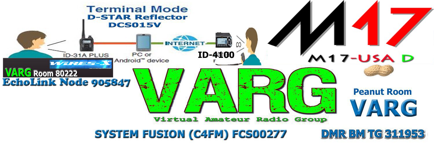 VARG (Virtual Amateur Radio Group) banner