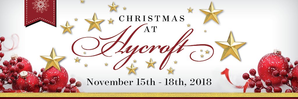 Christmas at Hycroft banner