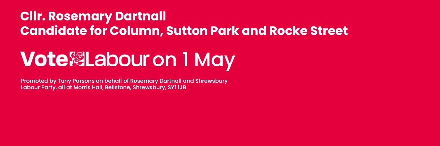 Cllr. Rosemary Dartnall banner