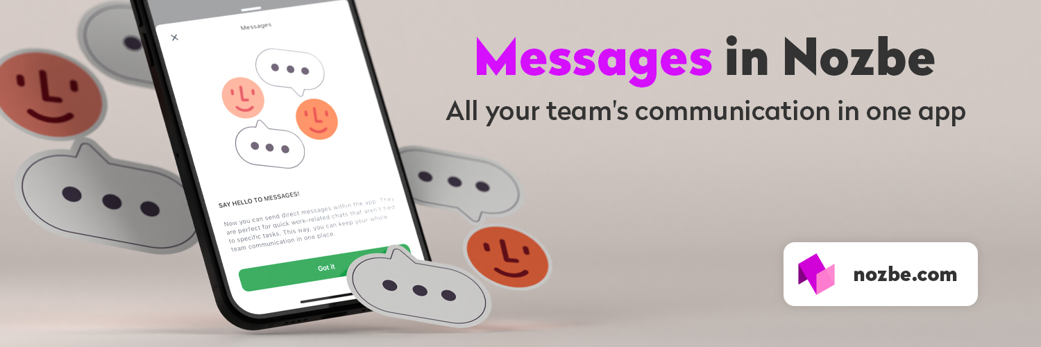 Nozbe banner