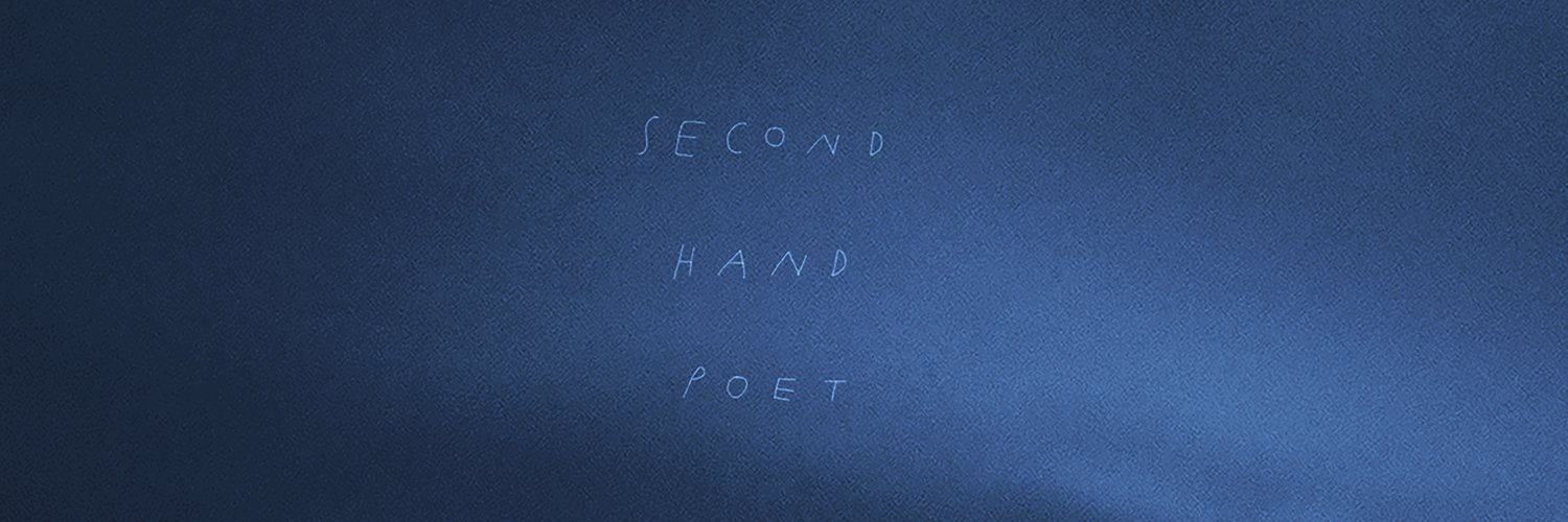 Second Hand Poet banner