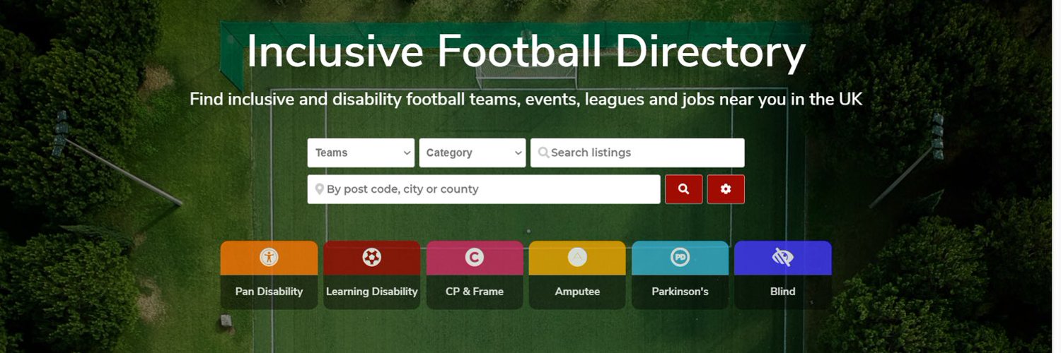 Inclusive Football UK Profile Banner