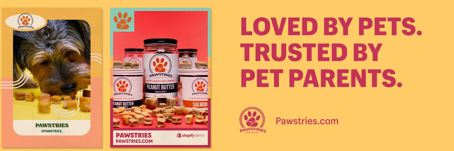 Pawstries banner