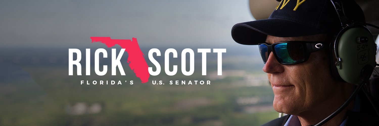 Rick Scott's banner