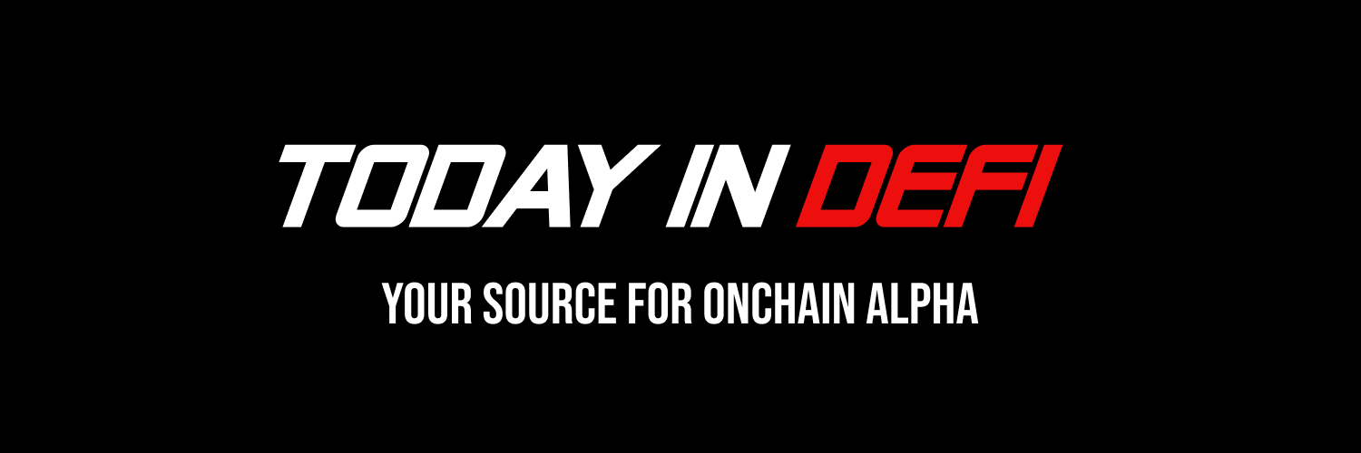 Today in DeFi's banner