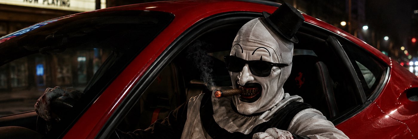 Art The Ferrari Clown ™️ banner